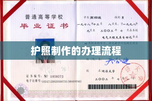 柯坪护照制作的办理流程